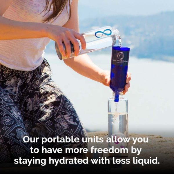 Cobalt Blue Portable Water Revitalizer